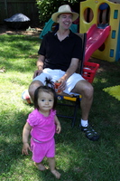 Evelyn and daddy at doug kellys june 2012