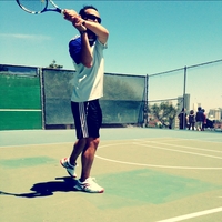 Tennis backhand